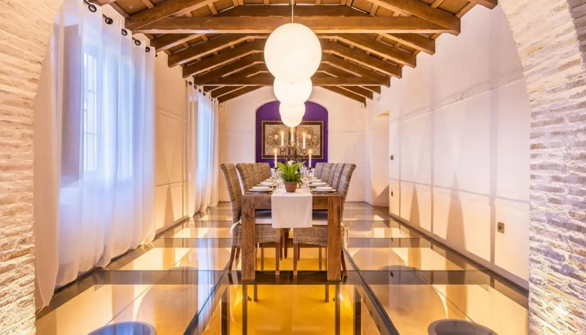 Espacio interior para bodas en Campestral
